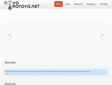 Tablet Screenshot of novamorava.net